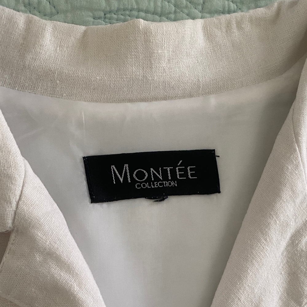 Vintage White Linen Set - Picture 3 of 12